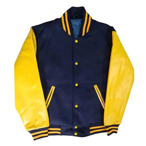 Veste universitaire pour homme de haute qualité, veste d'hiver du fabricant, logo brodé, vêtements d'hiver multicolores, vente en gros de vestes universitaires - Product Image 3