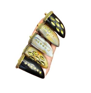 JOYERÍA Recién llegado, collar de cuerno de buey de Búfalo, joyería de hueso de estilo Animal pulido, cuentas de diseño Natural, regalos de boda para mujeres y niñas - Product Image 1