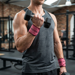 Hot <b>Sale</b> Polyester Breathable Adjustable Wrist Wraps Comfortable Soft Weightlifting Support Wraps Powerlifting Fitness Apparel - Product Image 4