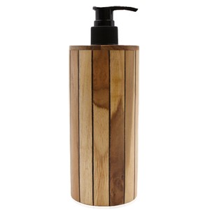 Dispensador de Jabón de Madera de Teca Vintage al por Mayor |   Accesorios de Baño Hechos a Mano en India - Product Image 4