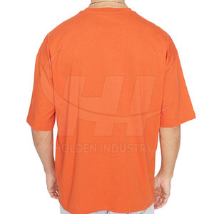 T-shirts surdimensionnés de haute qualité faits sur mesure, vêtements d'été, couleur personnalisée, manches courtes, 100% coton, t-shirt surdimensionné - Product Image 5