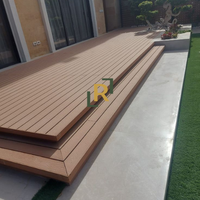 Planches de terrasse en WPC |   Revêtement de sol extérieur en composite bois-plastique