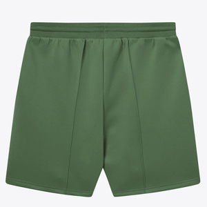 <b>Men's</b> Solid <b>Green</b> <b>Shorts</b> With Drawstring Waist And Pockets Casual Style Knitted Fabric Breathable Design - Product Image 2