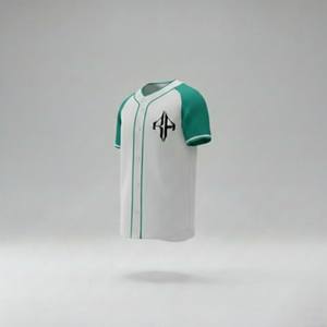 Camisetas de Béisbol con Estampado Digital de Alta Calidad, Cuello en V Transpirable, 100% Poliéster, Manga Corta, Estampado Técnico por RIVIAN ATLANTIC - Product Image 6