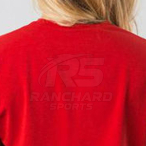 เสื้อครอปท็อปผู้หญิงสำหรับฤดูร้อน สวมใส่สบาย ทรงปกติ คุณภาพสูง เป็นมิตรกับสิ่งแวดล้อม ผ้าถัก ระบายอากาศได้ดี มีสไตล์ เหมาะสำหรับใส่ทุกวัน ผ้าฝ้าย 100% คอกลม - Product Image 5