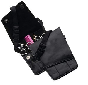 Stylists Professional Salon Use Leather Cheap Price Hairdressing Scissor Holsters Multi Pockets New Design Care Tool Holsters - Product Image 6