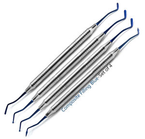 Juego de 6 Instrumentos Dentales Manuales para Rellenos de Composite, Kit Restaurador de Acero Inoxidable con Empuñadura Ergonómica - Product Image 6