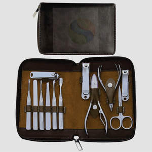 Juego de Manicura de Acero Inoxidable de 11 Piezas en Oferta, Kit de Belleza con Logotipo Personalizable, Kit Profesional de Cuidado de Uñas de 11 Piezas - Product Image 2