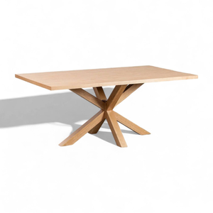 Ensemble de meubles de restaurant en teck de style minimaliste avec structure durable pour la décoration de jardin - Product Image 5