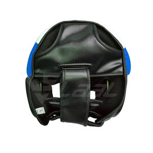Dernier modèle de protège-tête professionnel pour le kickboxing, fabriqué en usine, avec rembourrage en cuir, pour la protection lors des sparring - Product Image 3
