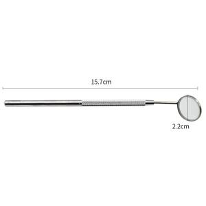 Espejo Bucal Dental, Reflector, Equipo de Dentista, Espejo Bucal de Acero Inoxidable, Herramienta de Cuidado Bucal - Product Image 2