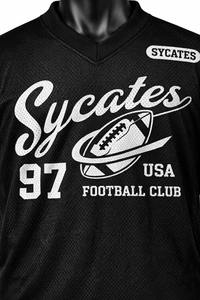 Conjuntos de Camisetas de Fútbol Americano de Primera Calidad, Personalizadas, 100% Poliéster, Protección UV, Manga Corta para Adultos, Gran Venta - Product Image 5