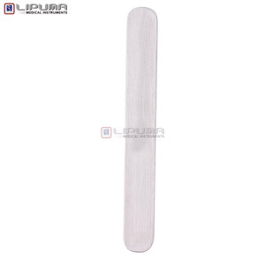 Espátulas de Acero Inoxidable de 20 cm, Hoja de 6 mm de Ancho, Herramienta de Mezcla para Laboratorio e Industria, para Espalviar, Mezclar, Instrumento Médico - Product Image 4