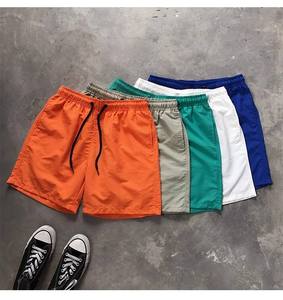 Pantalones Cortos de Baño Bermuda para Hombre, Talla Grande, Cintura Media, Casuales, con Logotipo Personalizado, Tela de Lona, Elásticos, Transpirables, para Playa, Verano - Product Image 4