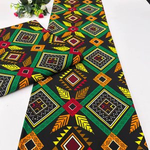 Freetown African Wax Printed Cotton Fabric High Quality for Fashion Clothing Traditional Wear and Home Decoration - Product Image 1