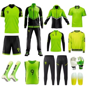 Maillot de football personnalisé par sublimation, ensemble uniforme de club de football, kit uniforme de gardien de but pour hommes 100% polyester UPF 50 - Product Image 5