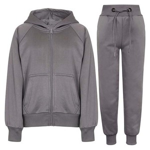 Pantalones Deportivos Unisex de Algodón Gris, Cintura Elástica, Corte Regular, Largos, Color Sólido, Casuales, Transpirables, para Otoño - Product Image 5