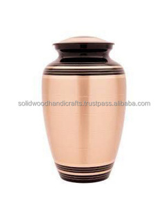 Urnas Funerarias Decorativas de Latón Hechas a Mano para Adultos, Urnas para Hombres y Mujeres, Urnas Funerarias de Alta Calidad - Product Image 3