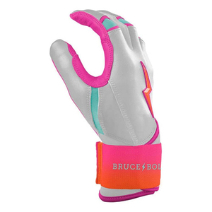 Guantes de Bateo de Béisbol Profesionales para Adultos, Cierre de Gancho y Bucle, Logotipo Personalizado, Guantes de Bateo de Béisbol de Cuero Genuino para Hombre - Product Image 4