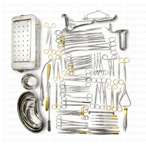 Ensemble d'instruments pour césarienne de 80 pièces, kit d'instruments chirurgicaux d'obstétrique et de gynécologie, acier inoxydable, stérilisé à haute température, certifié CE - Product Image 3