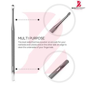 Herramienta para Remover Cutículas de Diseño Ergonómico, Producto de la Mejor Calidad, Limpiador de Uñas Profesional de Acero Inoxidable para el Hogar y Salón - Product Image 2