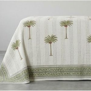 Traditional Indian Cotton Sanganer Kantha Queen Size <b>Throw</b> Hand Block Printed <b>Large</b> Width Handmade Quilt Bedroom Home Decor Bulk - Product Image 6