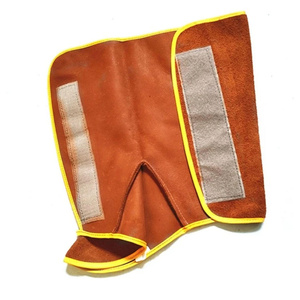 Cubrebotas Profesionales de Cuero de Vacuno Dividido Soldado, Ecológicos, Anticorte, Anticalor, Impermeables y con Protección Contra Incendios - Product Image 2