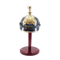 Casque Pickelhaube impérial prussien en agate noire dorée Tanishka Exports, armure en cuir de qualité supérieure, fabriqué à la main, durable, meilleur cadeau