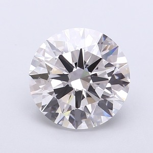 Diamant rond de 4,05 carats, cultivé en laboratoire, CVD, D VVS2, excellente qualité de polissage, taille brillant incolore, pierre précieuse authentique en vrac pour fiançailles - Product Image 1