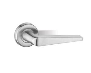 Poignées de porte principales modernes en acier inoxydable sur mesure en deux parties pour chambre, salle de bain et armoires de cuisine - Product Image 1