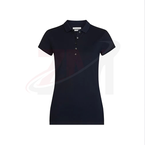 Camiseta Polo Clásica de Algodón para Mujer, Manga Corta, Corte Regular, Tejido Transpirable y Suave, Informal, para Uso Diario, Elegante, de Verano - Product Image 1
