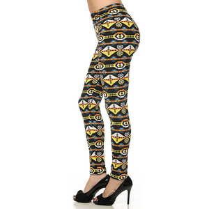 73% Polyester 27% Spandex Solid <b>Pattern</b> Mid Waist Breathable High Quality <b>Women's</b> <b>Leggings</b> for Yoga Gym - Product Image 4