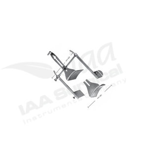 Écarteur orthopédique auto-retenant de haute qualité, manuel, en acier inoxydable, instrument chirurgical médical - Product Image 3