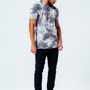 Nouveau T-shirt Homme Été 2026 Dernière Tendance, Uni, Délavé à l'Acide, 100% Coton, Haute Qualité, Respirant, Décontracté, Logo Personnalisé - Product Image 2