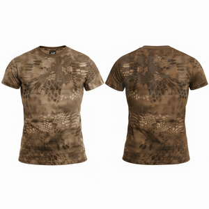 OEM ODM Custom Clothing High Quality Print Short Sleeve T Shirt Crew Neck Casual Customized Graphic Breathable Polyester <b>Top</b> - Product Image 4