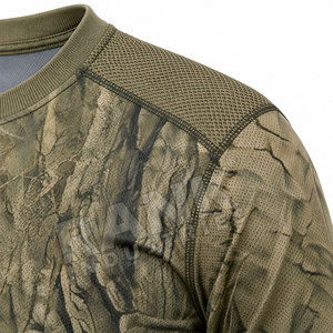 Camisetas de caza de marca privada, poliéster y algodón, calidad premium, ropa informal para exteriores y venta en línea - Product Image 3