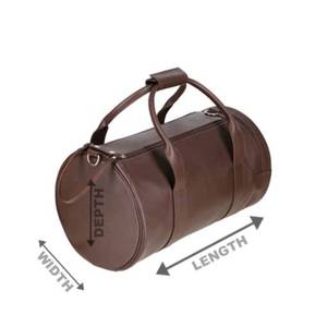 Sac de voyage en cuir véritable imperméable pour usage quotidien avec grande capacité - Sac de voyage en cuir marron - Product Image 6