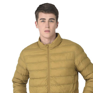 Plain Solid Color <b>Padded</b> Clothing Men's Quilted Puffer <b>Jackets</b> unique Design Men Puffer Outerwear <b>Jacket</b> Available In All Color - Product Image 3