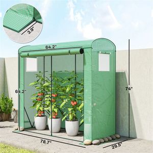 Mini Serra Portatile con Supporto per Piante per Giardino Domestico e Ambienti Interni - Product Image 5