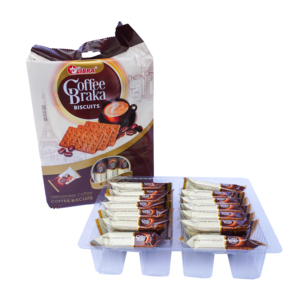 Coffee Flavor Crackers 210g Crispy Snack <b>Biscuits</b> OEM ODM Vietnam Factory Price - Product Image 4