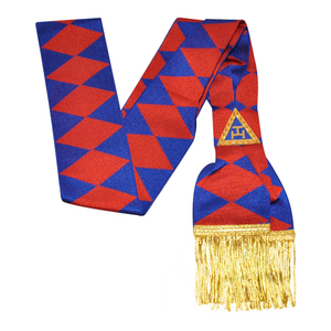 Wholesale Masonic Blue Lodge Apron White Duck Cotton with Blue <b>Ribbon</b> & Long Waist Straps Durable Freemason Regalia - Product Image 3