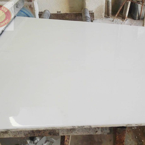 Modern Factory-Processed Milky White Calcite <b>Marble</b> Stone Slabs Honed Polished Durable Waterproof Eco-Friendly 24x24 Office - Product Image 2