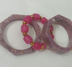 Brazalete de Resina para Mujer, Hecho a Mano, Accesorios de Moda Bonitos y Coloridos, Brazalete de Diseño Personalizado - Product Image 3