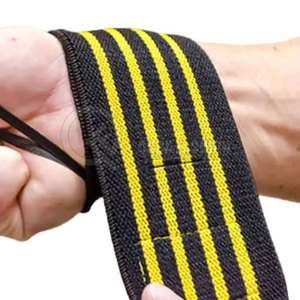 สายรัดข้อมือยืดหยุ่นคุณภาพพรีเมียมปรับได้ สำหรับออกกำลังกาย ฟิตเนส ยกน้ำหนัก และเสริมสร้างความแข็งแรง - Product Image 5