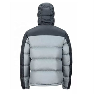 STITCH LAB Parka à capuche pour homme, couleur unie, polyester, fermeture éclair, vêtement d'extérieur décontracté, coupe droite, imperméable - Product Image 5