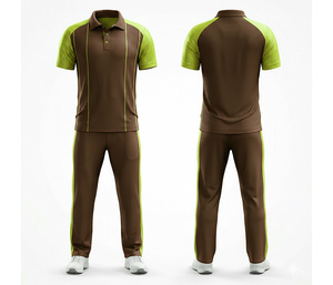 Full Custom <b>Cricket</b> Uniform with Premium Sublimation Technology | Men Women Youth <b>Cricket</b> Wears Polo Shirt and Trouser Full Team - Product Image 4