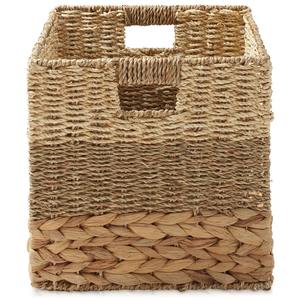 Cesta de Almacenamiento de Jacinto y Seagrass de Tejido Mixto, Hecha a Mano, Venta al por Mayor, Ecológica, Hecha en Vietnam - Product Image 4