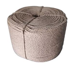 Cuerda de Yute 100% Natural, Ecológica, Duradera, Biodegradable, de Alta Calidad, de 8 mm, de 3 Hilos, Trenzada, Multiusos, Empalmable, JF - Product Image 1