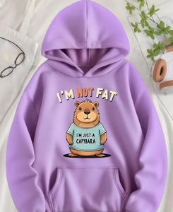 Stylish and Cozy Women's Winter Hoodie 100% Cotton Embroidered & Digital Printed for Winter Wear - Product Image 1