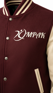 Vêtement d'extérieur tendance en molleton de coton de style américain professionnel avec manches contrastées, style américain durable - Product Image 4